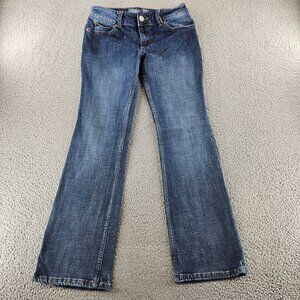 Wrangler Jeans Womens 5‎ (29x29) Blue Mid Rise Bootcut Western Cowgirl Horsemen